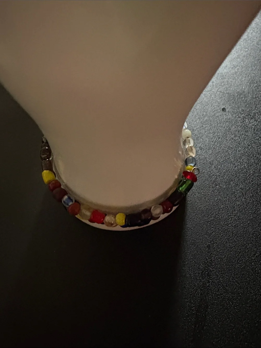 Handmade Multicolor Glass Bead Wrap Bracelet